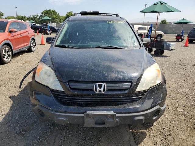 JHLRE38377C047658 - 2007 HONDA CR-V LX BLACK photo 5