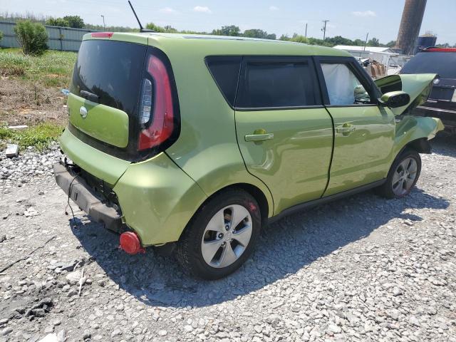 KNDJN2A28E7720226 - 2014 KIA SOUL GREEN photo 3