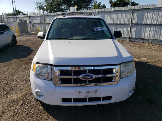 1FMCU03148KC33431 - 2008 FORD ESCAPE XLT WHITE photo 5