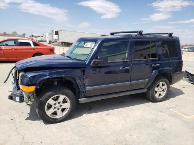 1J8HG48K86C257628 - 2006 JEEP COMMANDER BLUE photo 1