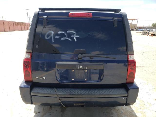 1J8HG48K86C257628 - 2006 JEEP COMMANDER 蓝色 照片 6