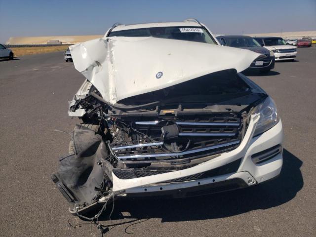 4JGDA5HB3DA243184 - 2013 MERCEDES-BENZ ML 350 4MATIC WHITE photo 5