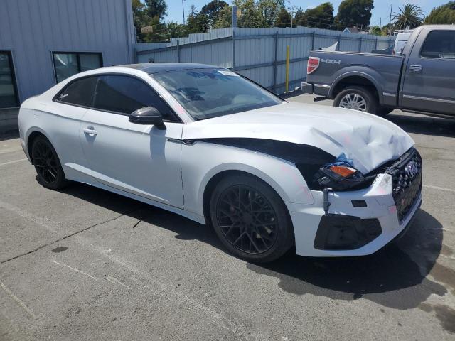 WAUR4AF53MA037710 - 2021 AUDI S5 PRESTIGE Blanc photo 4