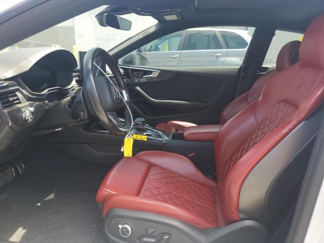 WAUR4AF53MA037710 - 2021 AUDI S5 PRESTIGE Blanc photo 7