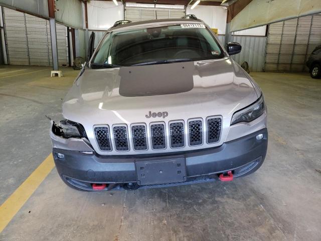 1C4PJMBX3ND510825 - 2022 JEEP CHEROKEE TRAILHAWK SILVER photo 5