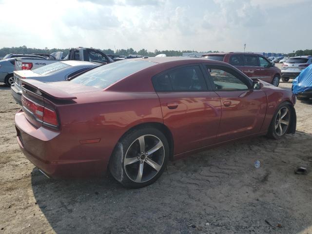 2C3CDXHG8EH227018 - 2014 DODGE CHARGER SXT RED photo 3