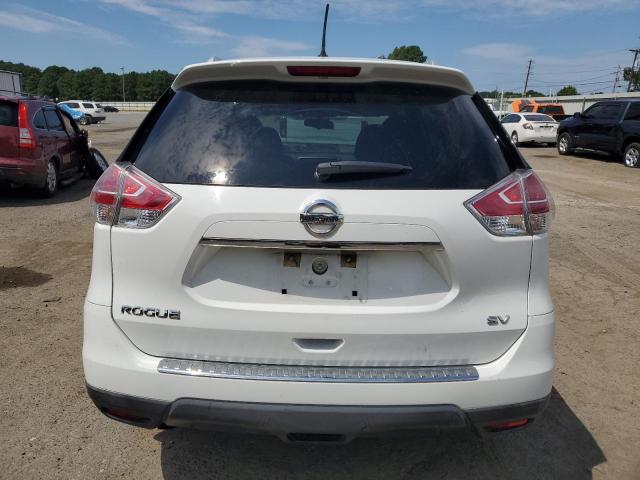 KNMAT2MTXGP685265 - 2016 NISSAN ROGUE S WHITE photo 6