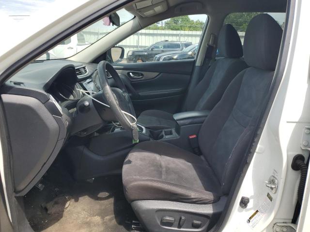 KNMAT2MTXGP685265 - 2016 NISSAN ROGUE S WHITE photo 7