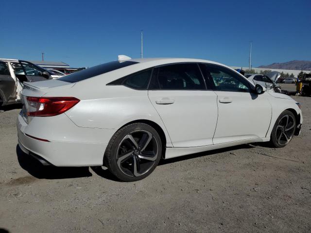1HGCV1F37KA166360 - 2019 HONDA ACCORD SPORT Белый фото 3