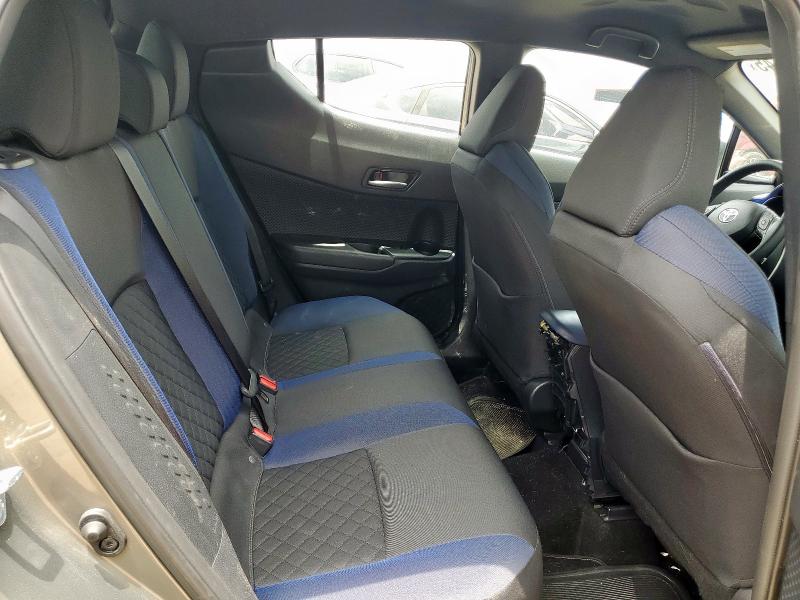 NMTKHMBX2MR138580 - 2021 TOYOTA C-HR XLE მწვანე ფოტო 10