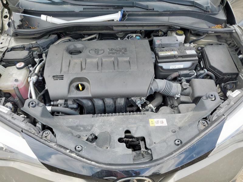 NMTKHMBX2MR138580 - 2021 TOYOTA C-HR XLE მწვანე ფოტო 11