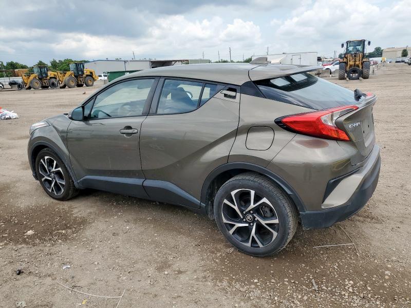 NMTKHMBX2MR138580 - 2021 TOYOTA C-HR XLE მწვანე ფოტო 2