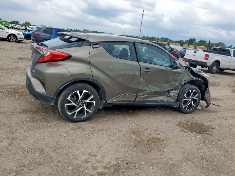 NMTKHMBX2MR138580 - 2021 TOYOTA C-HR XLE მწვანე ფოტო 3