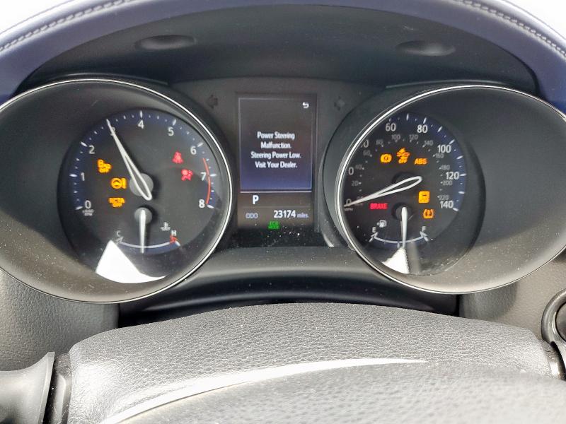 NMTKHMBX2MR138580 - 2021 TOYOTA C-HR XLE მწვანე ფოტო 9