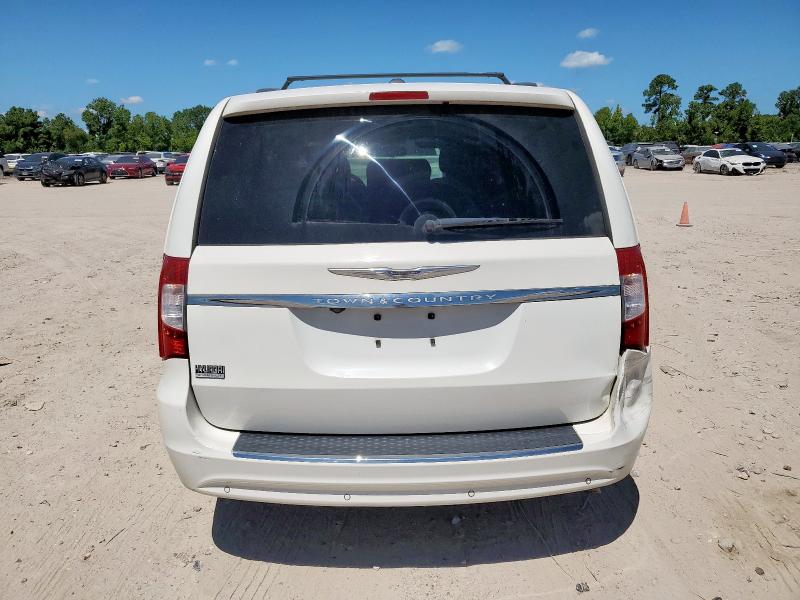 2C4RC1CG5CR327551 - 2012 CHRYSLER TOWN & COU TOURING L WHITE photo 6