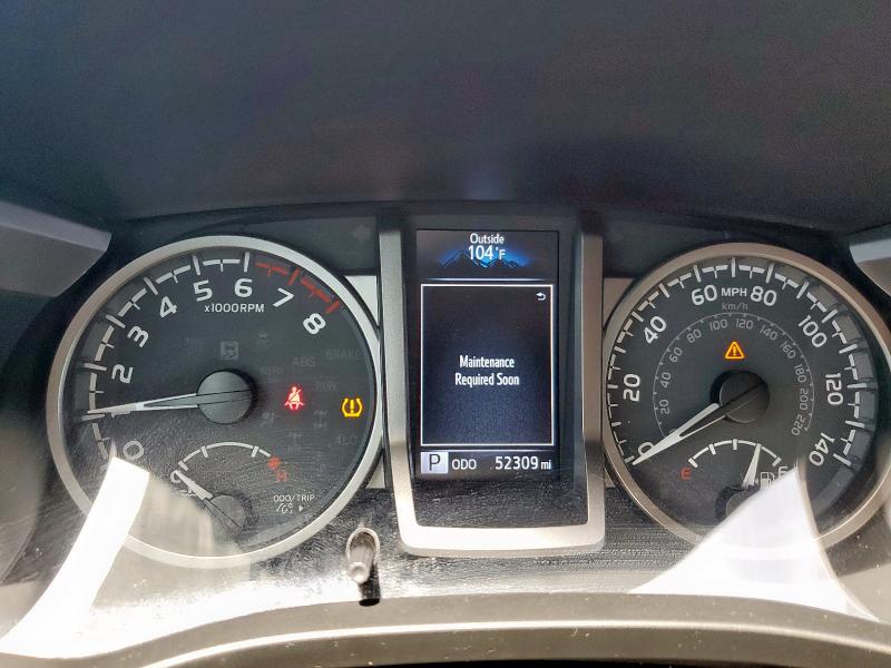 3TMAZ5CN0NM171589 - 2022 TOYOTA TACOMA DOUBLE CAB ნაცრისფერი ფოტო 9