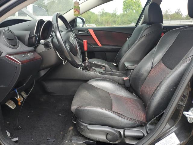 JM1BL1H40A1179780 - 2010 MAZDA SPEED 3 BLACK photo 7