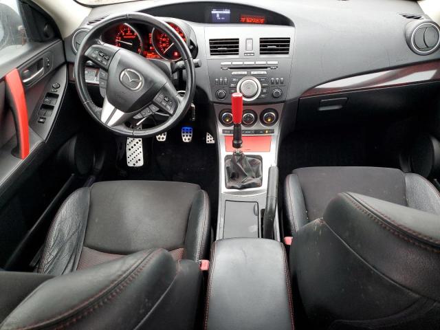 JM1BL1H40A1179780 - 2010 MAZDA SPEED 3 BLACK photo 8