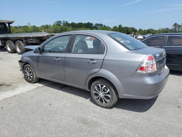 KL1TD56E69B607515 - 2009 CHEVROLET AVEO LS SILVER photo 2