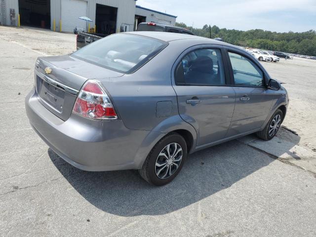 KL1TD56E69B607515 - 2009 CHEVROLET AVEO LS فضي صورة 3