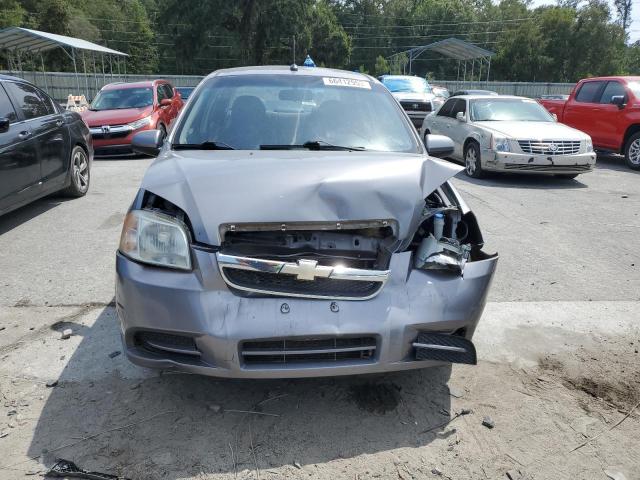 KL1TD56E69B607515 - 2009 CHEVROLET AVEO LS SILVER photo 5