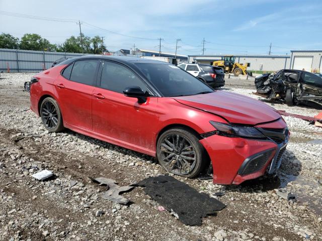 4T1K61AK3NU061741 - 2022 TOYOTA CAMRY XSE წითელი ფოტო 4