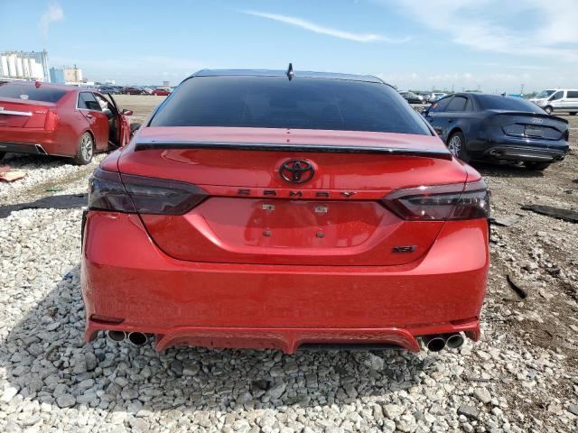 4T1K61AK3NU061741 - 2022 TOYOTA CAMRY XSE წითელი ფოტო 6