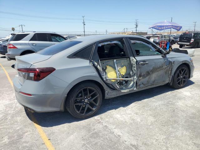 2HGFE2F56SH520052 - 2025 HONDA CIVIC SPORT GRAY photo 3