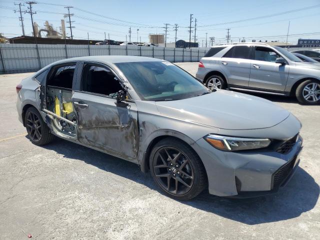2HGFE2F56SH520052 - 2025 HONDA CIVIC SPORT GRAY photo 4