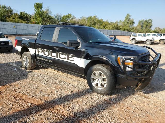 1FTFW1P84NKE09799 - 2022 FORD F150 POLICE RESPONDER BLACK photo 4