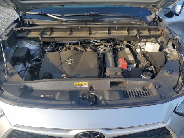 5TDGZRAH2NS544663 - 2022 TOYOTA HIGHLANDER XLE Gümüş fotoğraf 12