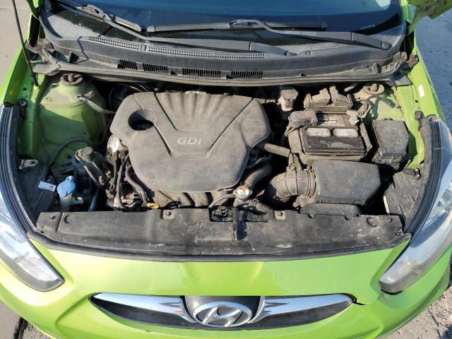 KMHCU5AE7DU066032 - 2013 HYUNDAI ACCENT GLS Կանաչ լուսանկար 11
