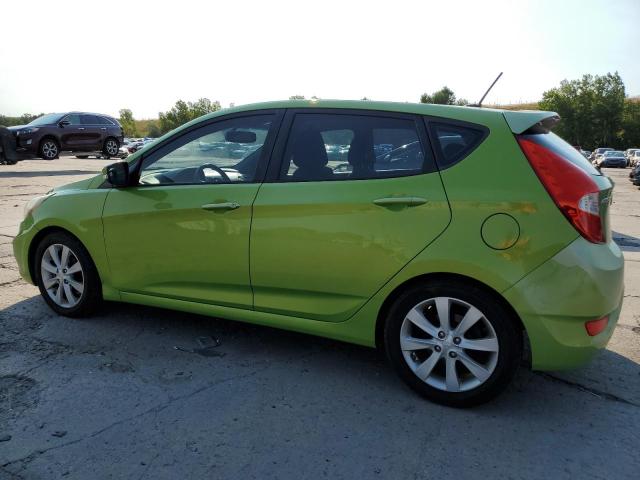 KMHCU5AE7DU066032 - 2013 HYUNDAI ACCENT GLS Կանաչ լուսանկար 2