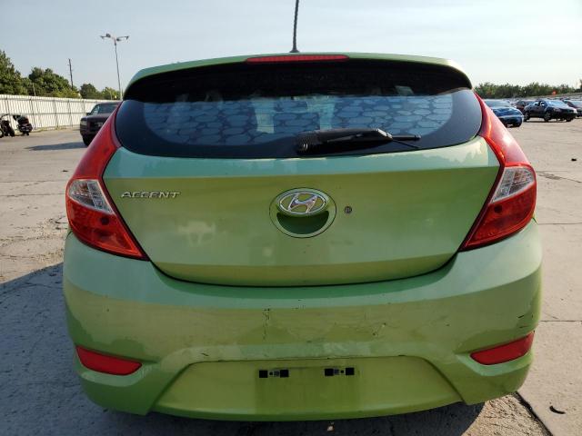 KMHCU5AE7DU066032 - 2013 HYUNDAI ACCENT GLS Կանաչ լուսանկար 6