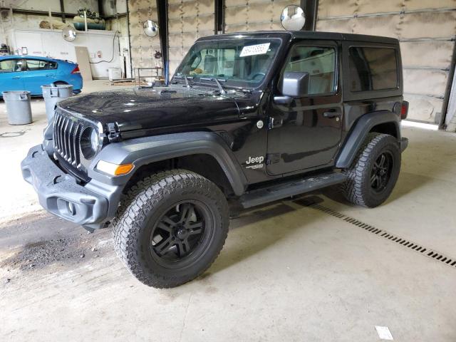 1C4GJXAG5KW615319 - 2019 JEEP WRANGLER SPORT BLACK photo 1