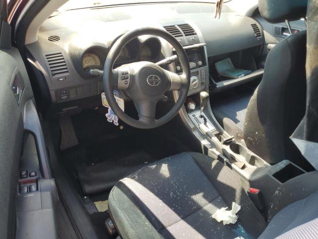JTKDE167570191026 - 2007 TOYOTA SCION TC BURGUNDY photo 8