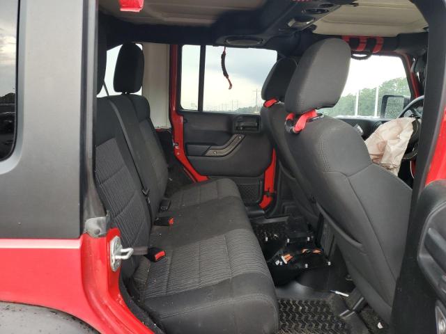 1C4HJWDG2CL259134 - 2012 JEEP WRANGLER U SPORT RED photo 11