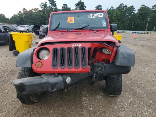 1C4HJWDG2CL259134 - 2012 JEEP WRANGLER U SPORT RED photo 5