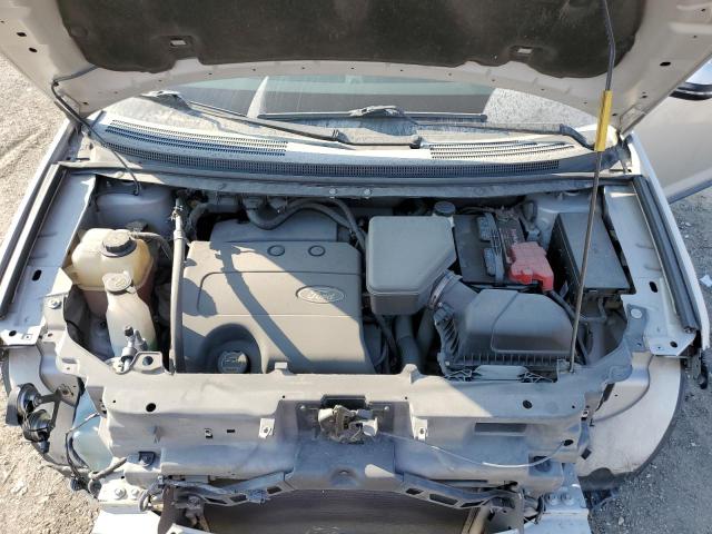 2FMDK3JC2EBA08995 - 2014 FORD EDGE SEL SILVER photo 12