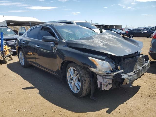 1N4AA51E99C852681 - 2009 NISSAN MAXIMA S BLACK photo 4