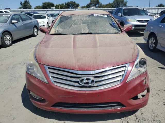 KMHFG4JG8CA128554 - 2012 HYUNDAI AZERA GLS RED photo 5