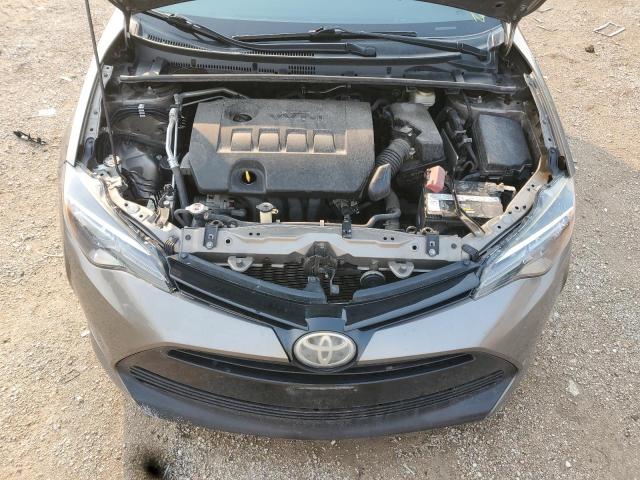 2T1BURHE4HC937579 - 2017 TOYOTA COROLLA L GRAY photo 11