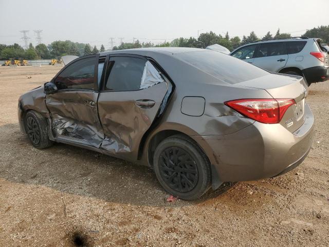 2T1BURHE4HC937579 - 2017 TOYOTA COROLLA L GRAY photo 2