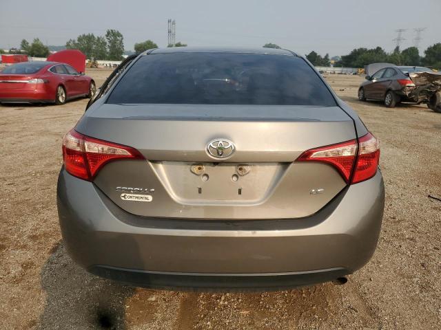 2T1BURHE4HC937579 - 2017 TOYOTA COROLLA L GRAY photo 6