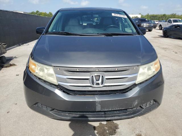 5FNRL5H68DB016510 - 2013 HONDA ODYSSEY EXL GRAY photo 5