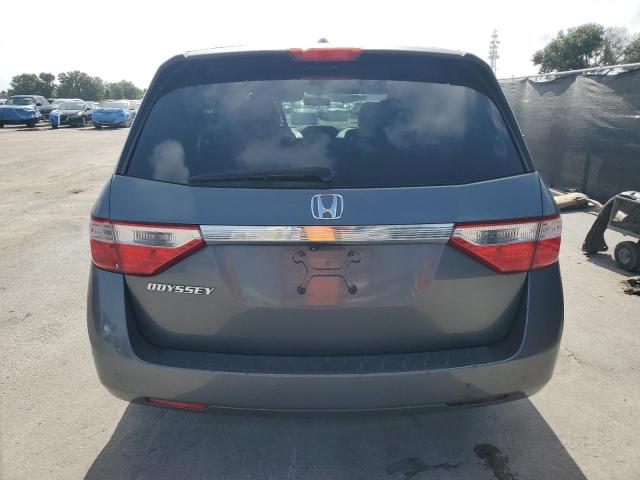 5FNRL5H68DB016510 - 2013 HONDA ODYSSEY EXL GRAY photo 6
