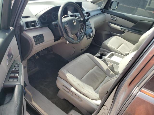 5FNRL5H68DB016510 - 2013 HONDA ODYSSEY EXL GRAY photo 8