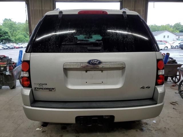 1FMEU7DE1AUA83937 - 2010 FORD EXPLORER XLT SILVER photo 6