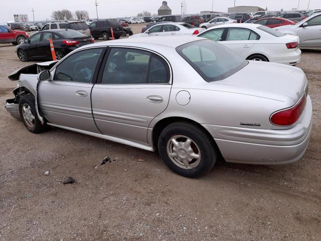 1G4HP54K11U252482 - 2001 BUICK LESABRE CUSTOM SILVER photo 2