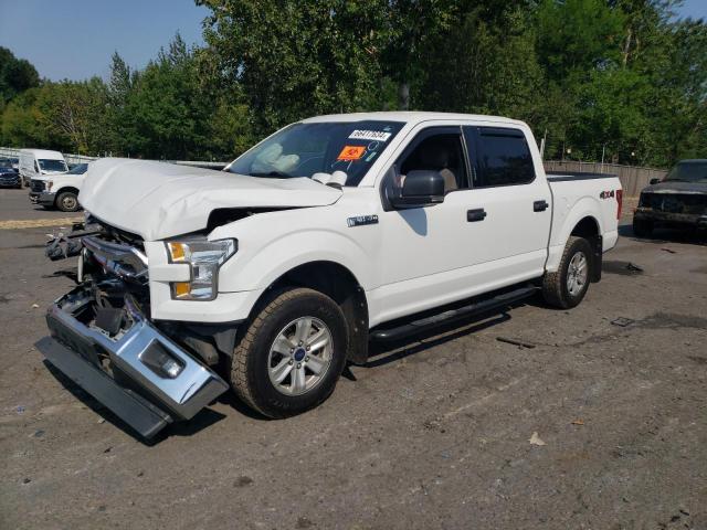 1FTEW1E82HFB55585 - 2017 FORD F150 SUPERCREW WHITE photo 1